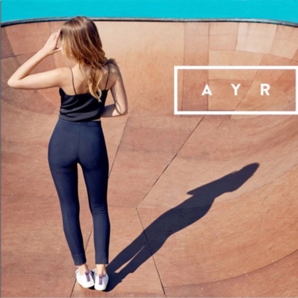 AYR Flex Tech ISKO Premium Stretch Denim Pants Navy Blue - Picture 2 of 10